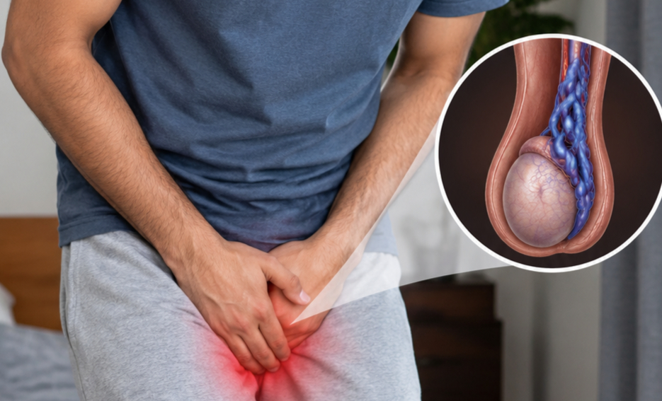 Varicocele symptoms in men